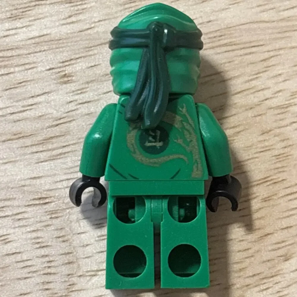 Lego Ninjago Lloyd Legacy Minifigure #njo0490 Dark Green Sash